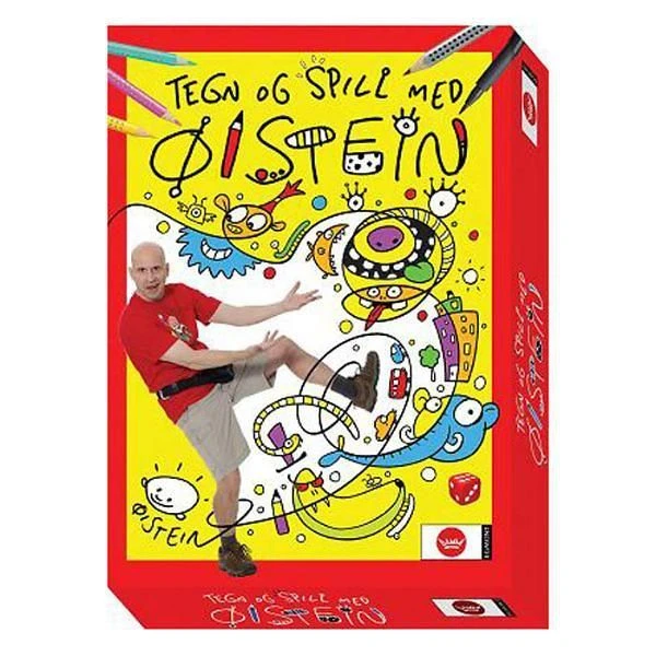 Cover image of Tegn og Spill med Øistein board game