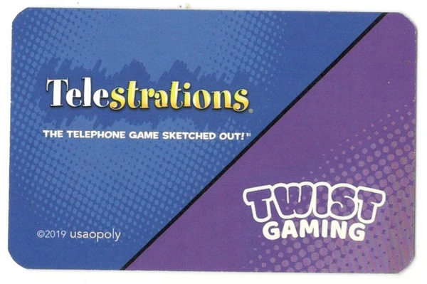 Cover image of Telestrations: Twist Gaming Promo Card board game