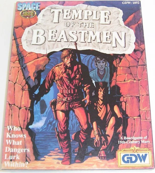 Cover image of Temple of the Beastmen board game