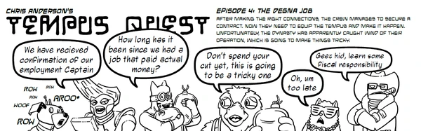 Cover image of Tempus Quest: Episode 4 – The Degna Job board game