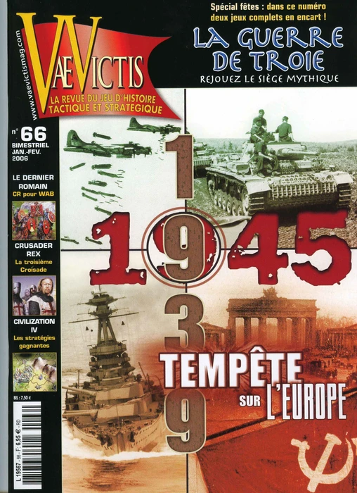 Cover image of Tempête sur l'Europe 1939-1945 board game