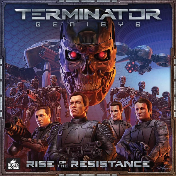 Cover image of Terminator Genisys: Rise of the Resistance board game