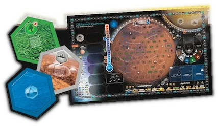 Cover image of Terraforming Mars: Amazonis Planitia – Big Board Edition board game