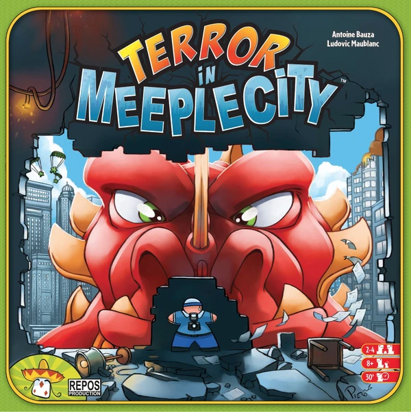 Cover image of Terror in Meeple City board game