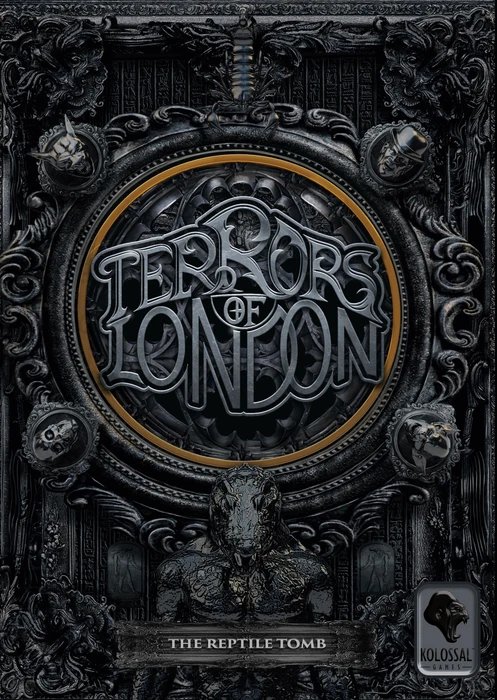Cover image of Terrors of London: The Reptile Tomb board game