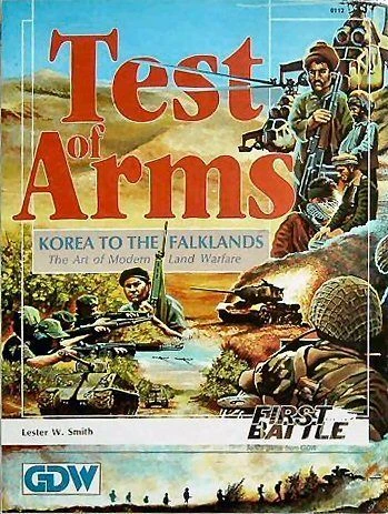 Cover image of Test of Arms board game