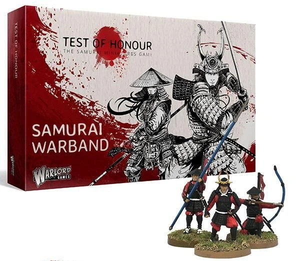 Cover image of Test of Honour: The Samurai Miniatures Game – Samurai Warband board game
