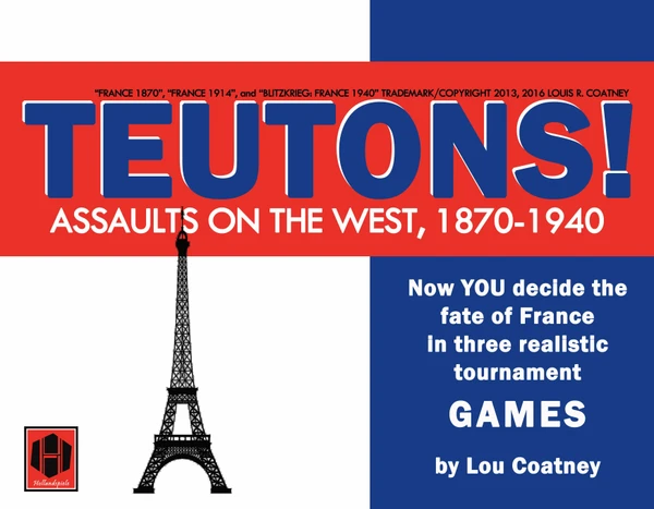 Cover image of Teutons!: Assaults on the West, 1870-1940 board game