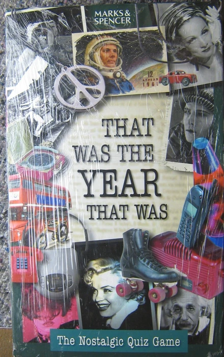 Cover image of That Was The Year That Was board game