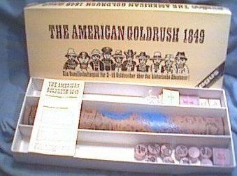 Cover image of The American Goldrush 1849 board game
