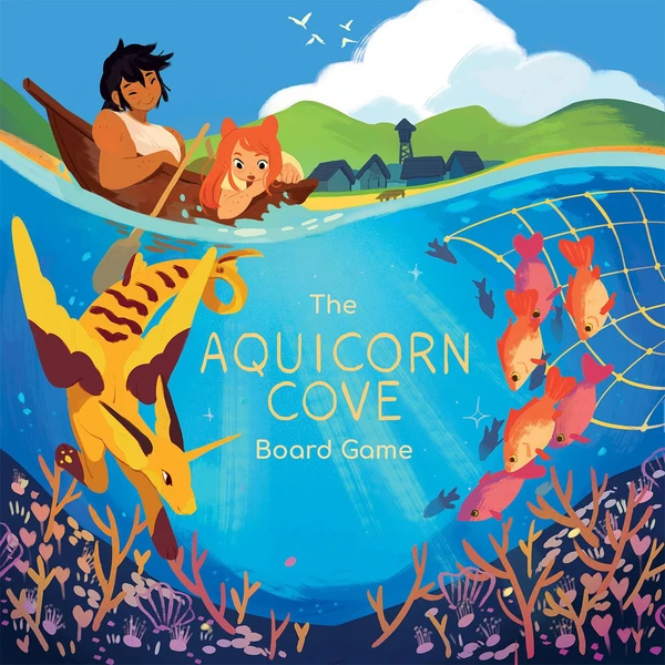 Cover image of The Aquicorn Cove Board Game board game