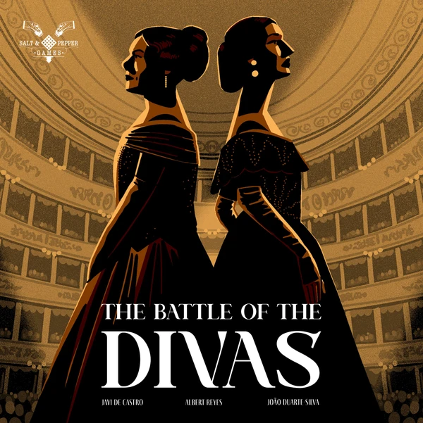 Cover image of The Battle of the Divas board game
