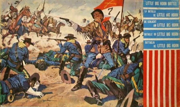 Cover image of The Battle of the Little Big Horn board game