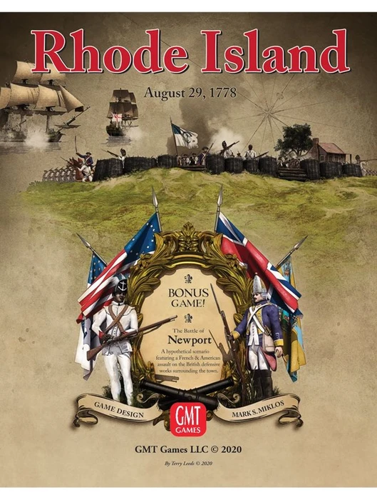Cover image of The Battles of Rhode Island & Newport board game
