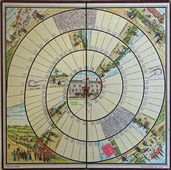 Cover image of The Bicycle Race board game