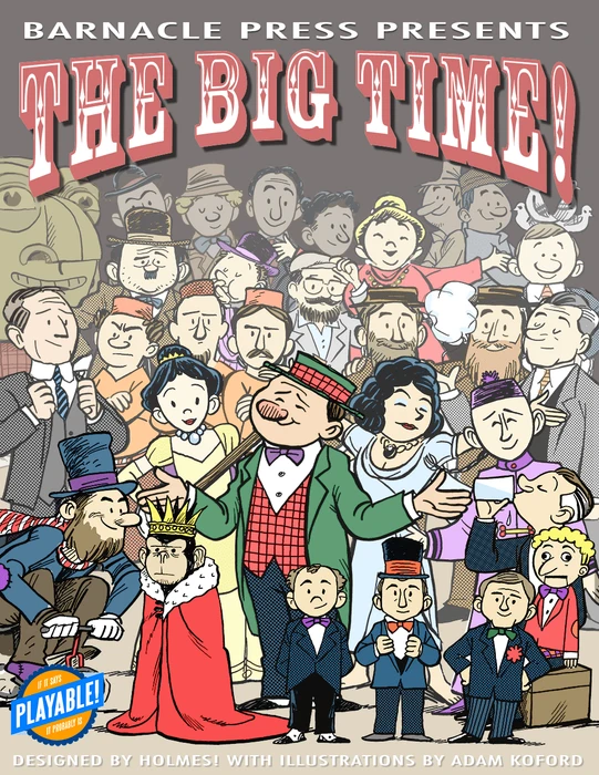 Cover image of The Big Time! board game
