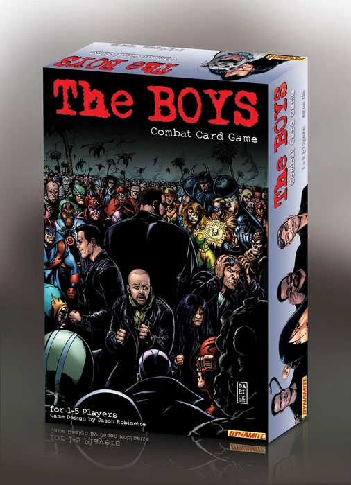 Cover image of The Boys Combat Card Game board game