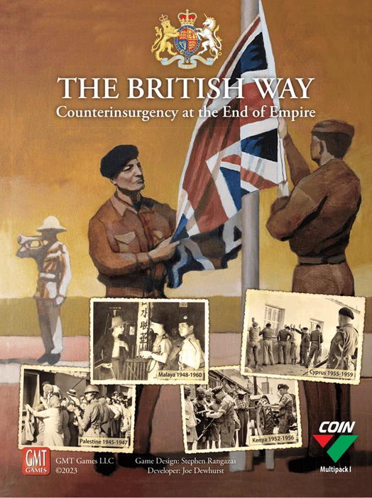 Cover image of The British Way: Counterinsurgency at the End of Empire board game