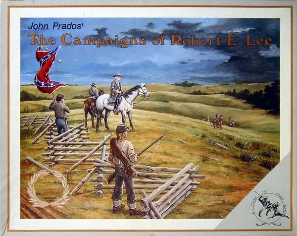 Cover image of The Campaigns of Robert E. Lee board game