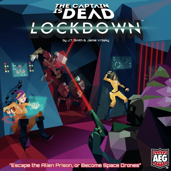 Cover image of The Captain Is Dead: Lockdown board game