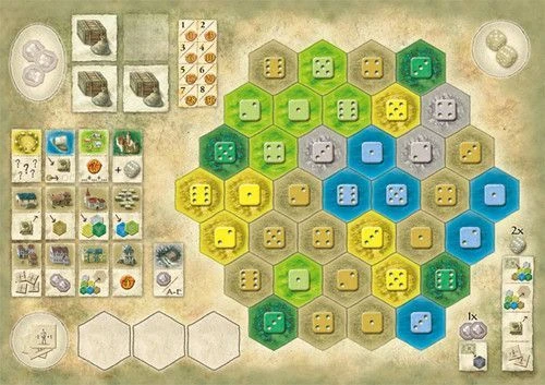 Cover image of The Castles of Burgundy: 3rd Expansion – German Board Game Championship Board 2013 board game