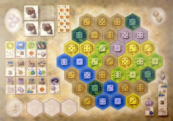 Cover image of The Castles of Burgundy: 7th Expansion – German Board Game Championship Board 2016 board game