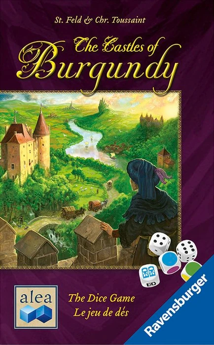 Cover image of The Castles of Burgundy: The Dice Game board game