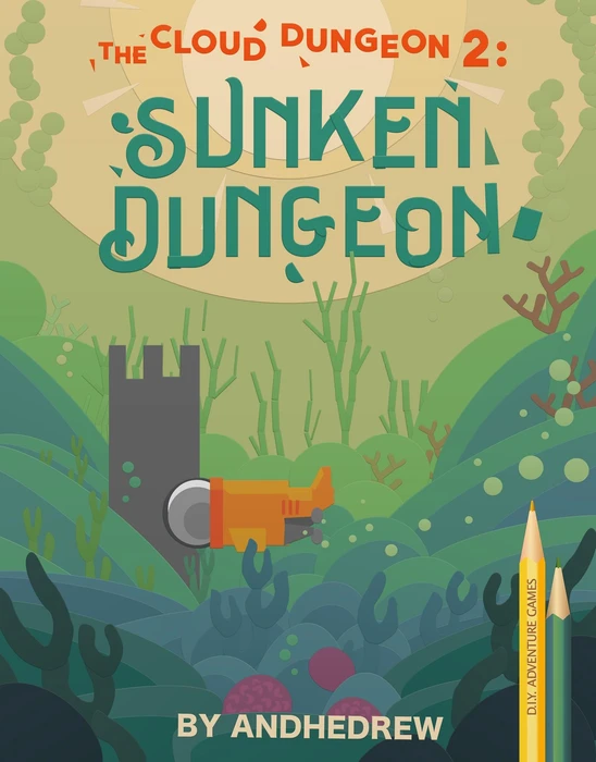 Cover image of The Cloud Dungeon 2: Sunken Dungeon board game