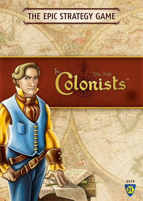 Cover image of The Colonists board game