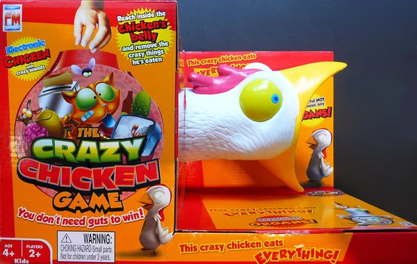Cover image of The Crazy Chicken Game board game