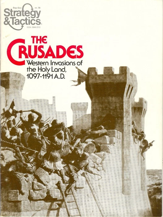Cover image of The Crusades: Western Invasions of the Holy Land 1097-1191 A.D. board game