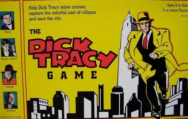 Cover image of The Dick Tracy Game board game