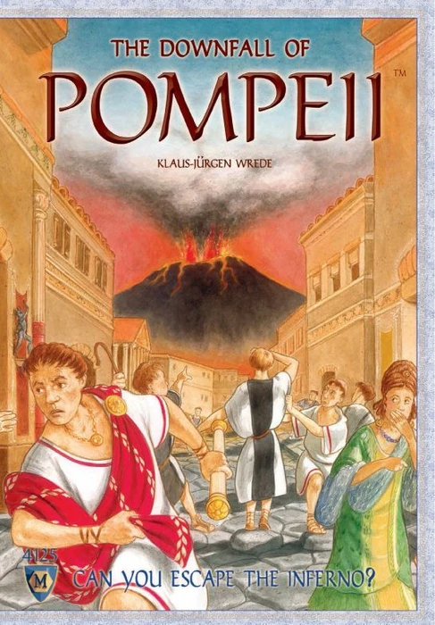 Cover image of The Downfall of Pompeii board game