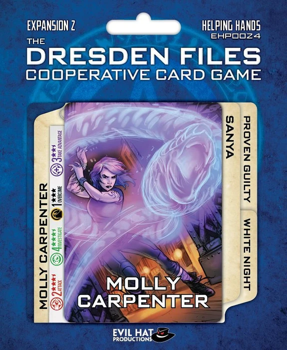 Cover image of The Dresden Files Cooperative Card Game: Expansion 2 – Helping Hands board game