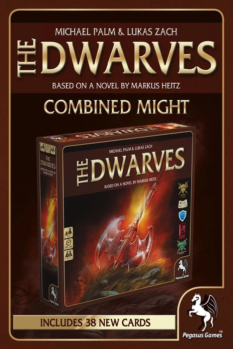 Cover image of The Dwarves: Combined Might board game