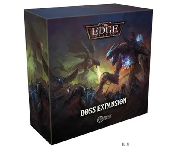 Cover image of The Edge: Dawnfall – Plastic Bosses Expansion board game