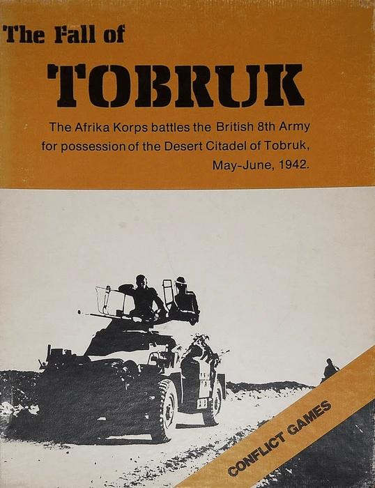 Cover image of The Fall of Tobruk board game