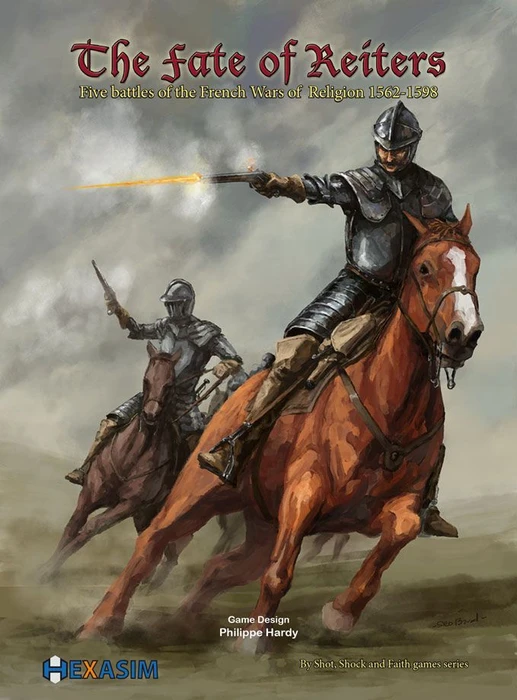 Cover image of The Fate of Reiters: Five Battles of the French Wars of Religion board game