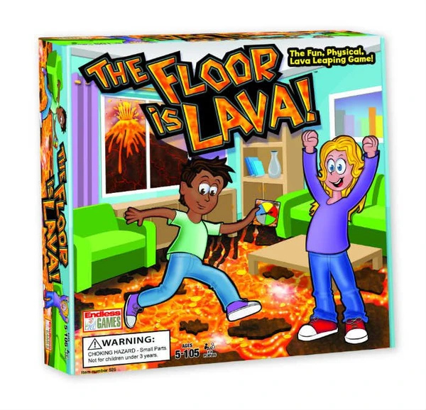 Cover image of The Floor is Lava board game