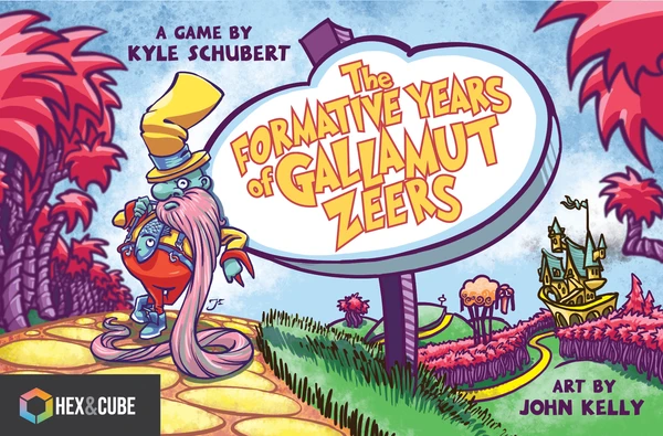 Cover image of The Formative Years of Gallamut Zeers board game