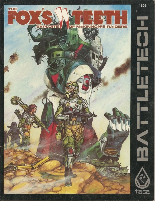 Cover image of The Fox's Teeth: Exploits of McKinnon's Raiders board game