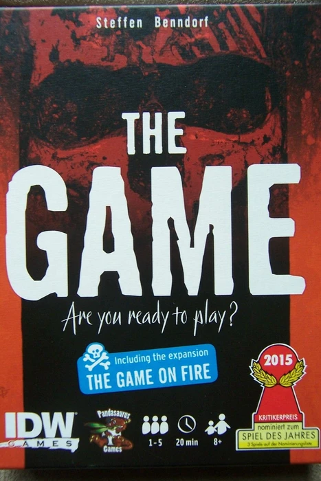 Cover image of The Game + The Game on Fire board game