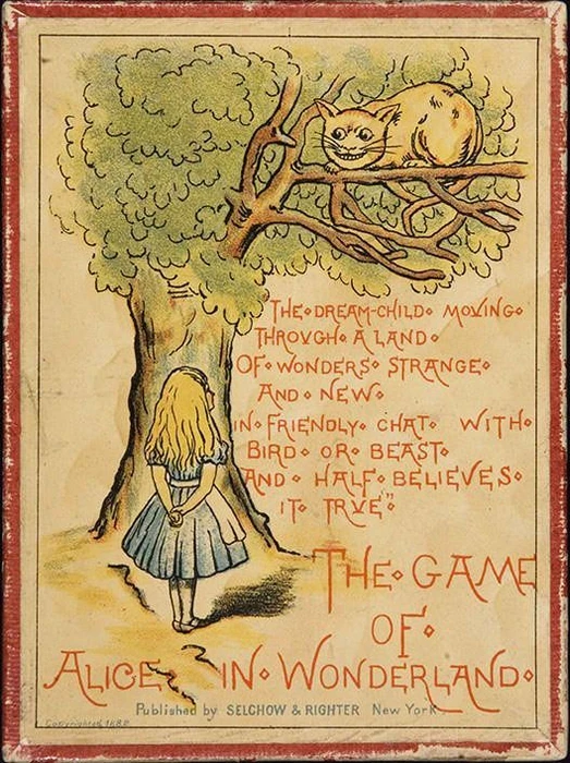 Cover image of The Game of Alice in Wonderland board game