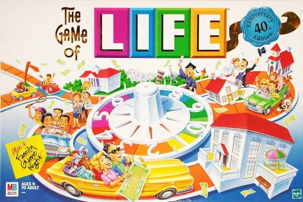Cover image of The Game of Life (40th Anniversary Edition) board game