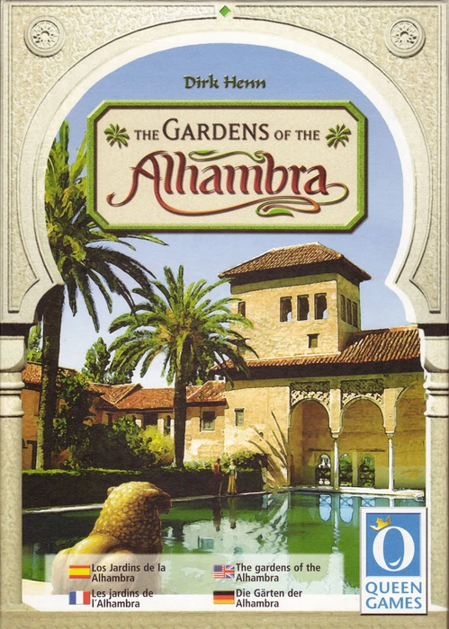Cover image of The Gardens of the Alhambra board game
