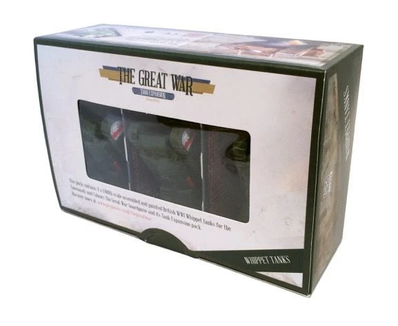 Cover image of The Great War: Whippet Tanks board game