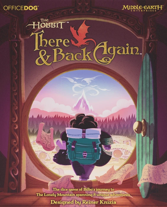Cover image of The Hobbit: There and Back Again board game