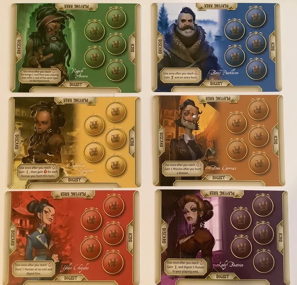 Cover image of The Hunger: Vampire Promo Sheets board game