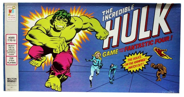 Cover image of The Incredible Hulk with the Fantastic Four! board game