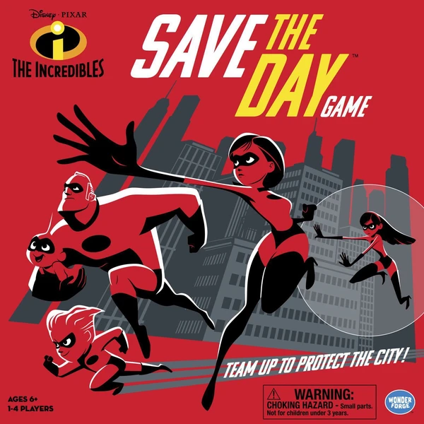 Cover image of The Incredibles: Save the Day Game board game